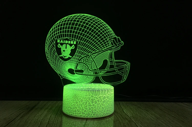 oakland raiders lamp