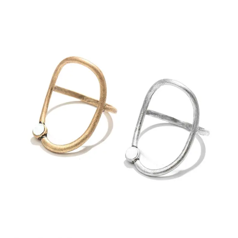 

2021 new simple creative bohemian vintage custom cheap ring, Anti-gold,anti-silver