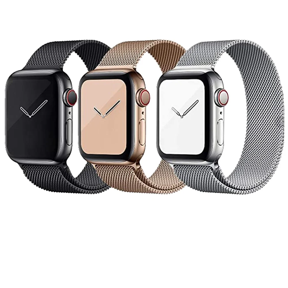 

Magnetic Strap For Apple watch S6 5 4 3 SE iWatch Band 38mm 42mm Accessories bracelet Milanese Loop Strap, 15 colors