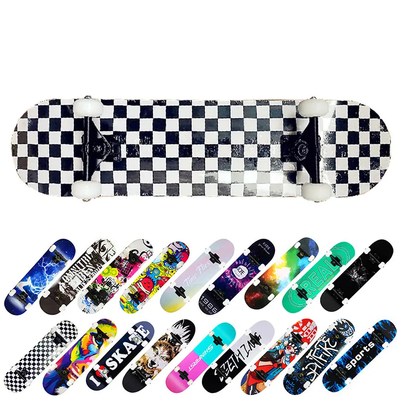 

Spot Goods Wholesale 80x20cm Double Rocker Skateboard