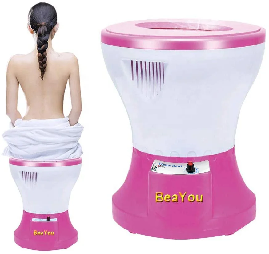 

Steam seat washing machine yoni steam portable seat vsteam chairs vaginal electric steam seat, White match pink