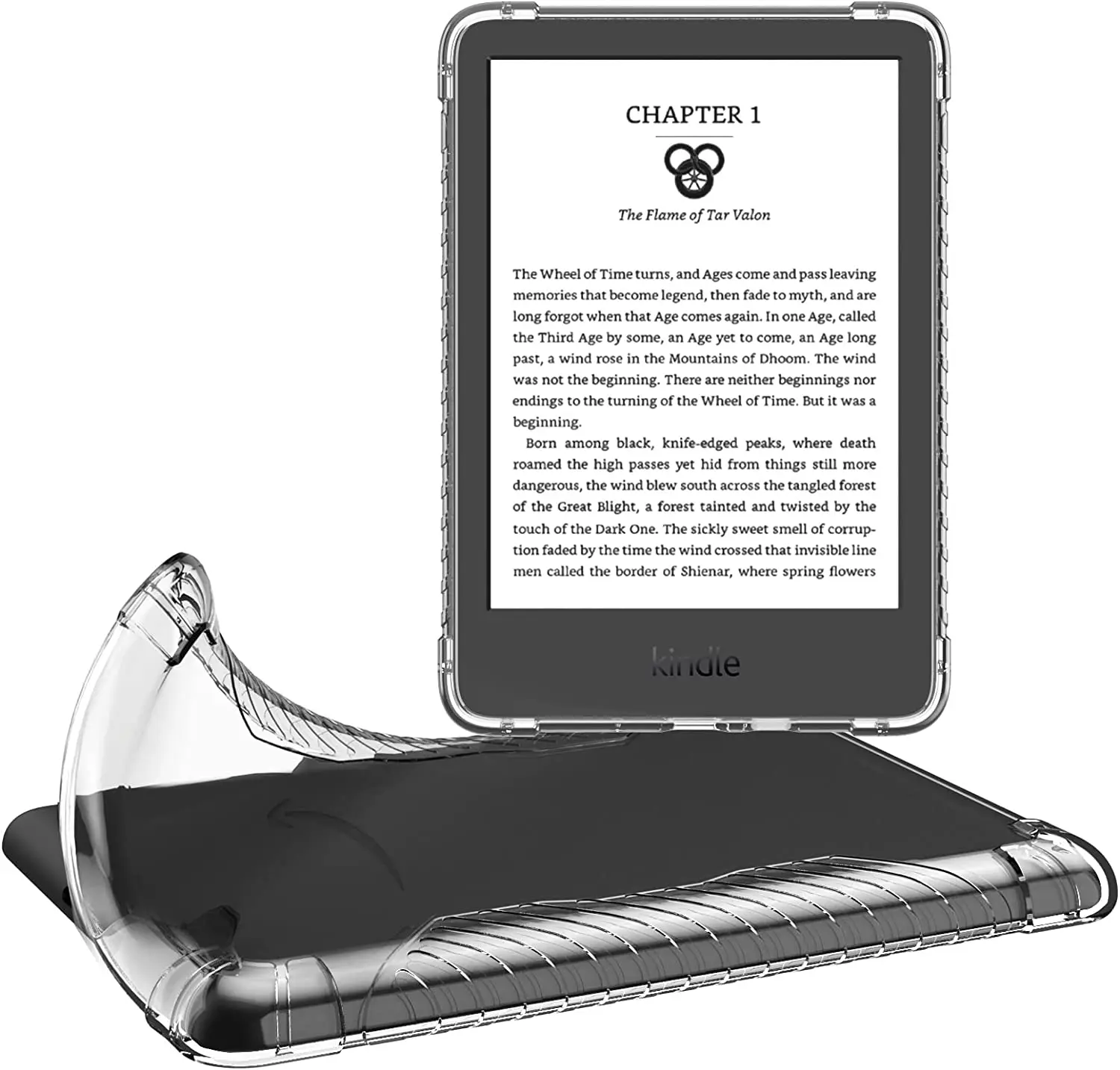 

MoKo Ultra Clear Soft Flexible Transparent TPU Skin Bumper Back Cover Case for Kindle 11th 2022 6"