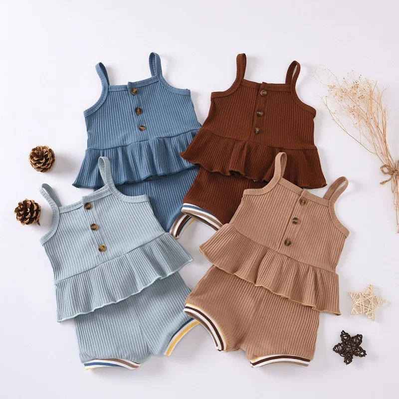 

Super Cute And Sweet Summer Outfits Baby Girls Clothing Sets Clothes Summer, Customized color