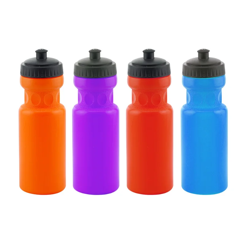 

Food Grade Plastic Material 600ml PE Drinking Squeeze Sports Water Bottle Plastic Bpa Free, Customized color acceptable