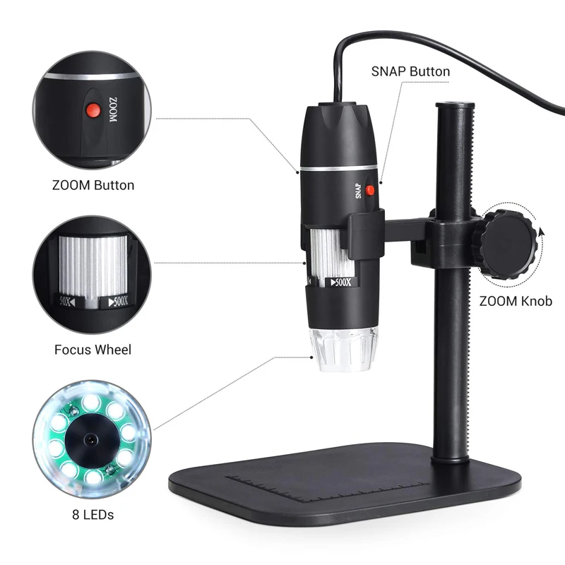 usb digital microscope u500x driver download