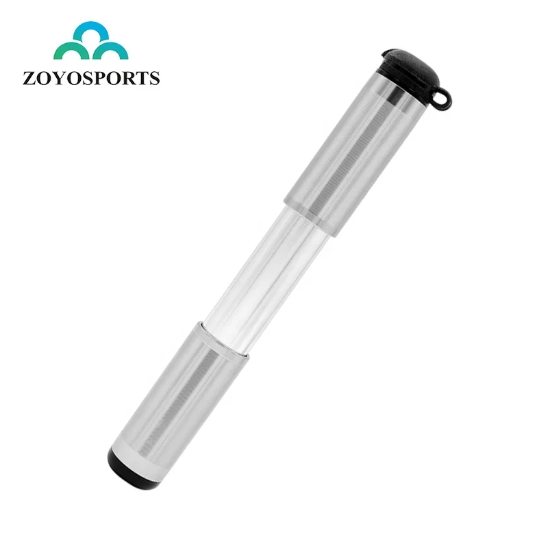

ZOYOSPORTS Mini Reliable Presta and Schrader Bike Hand Air Pump Portable High Pressure Aluminum Alloy Bicycle Tire Pump, Black or customized color