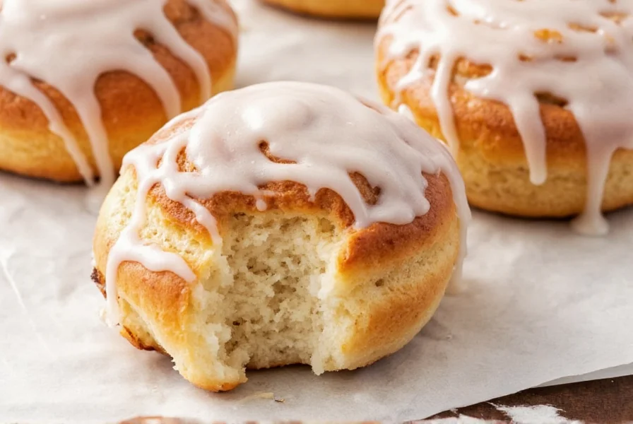 frosted cinnamon roll