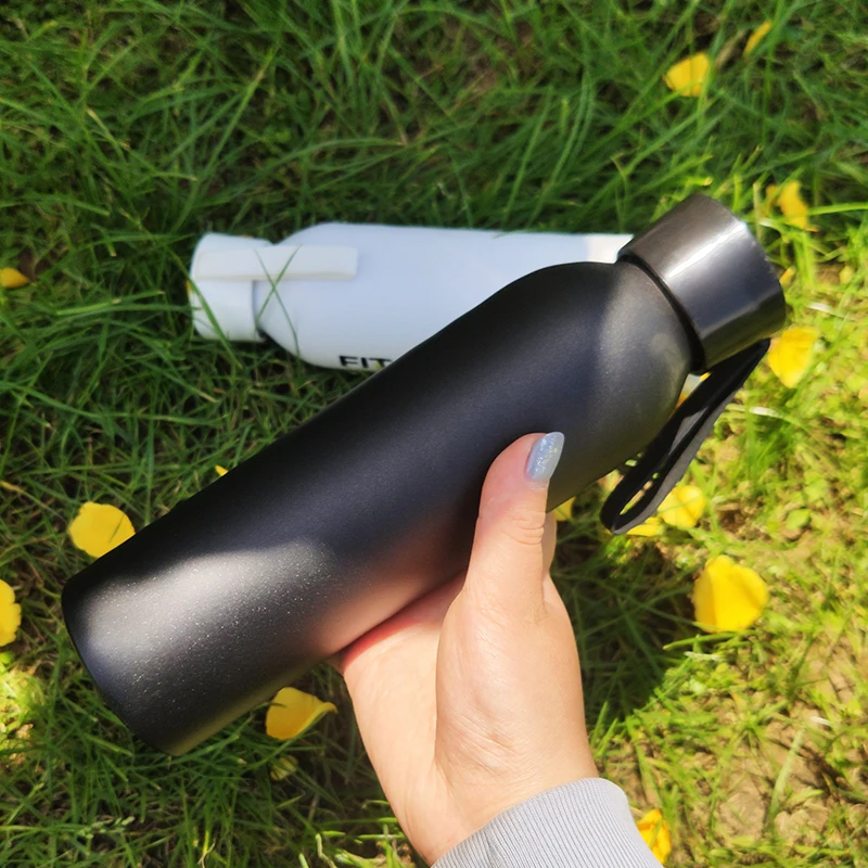

Mikenda Aluminum portable easy taking sports water bottle for hiking, Customized pantone color