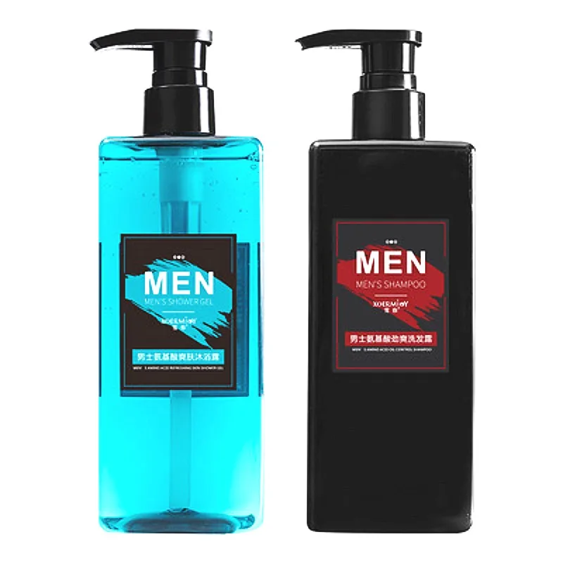 

Cologne Men's Hair Care Set Moisturizer Oil Control Shampoo Deep Clean Smooth Perfume Growth Hair Treatment Shampoo&Shower Gel