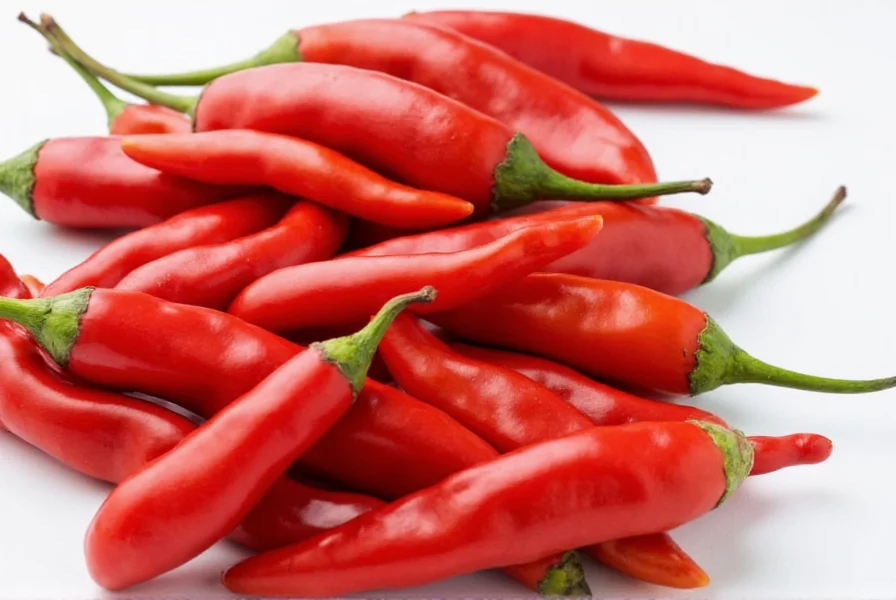 Bowl of spicy salsa made with chiles de arbol