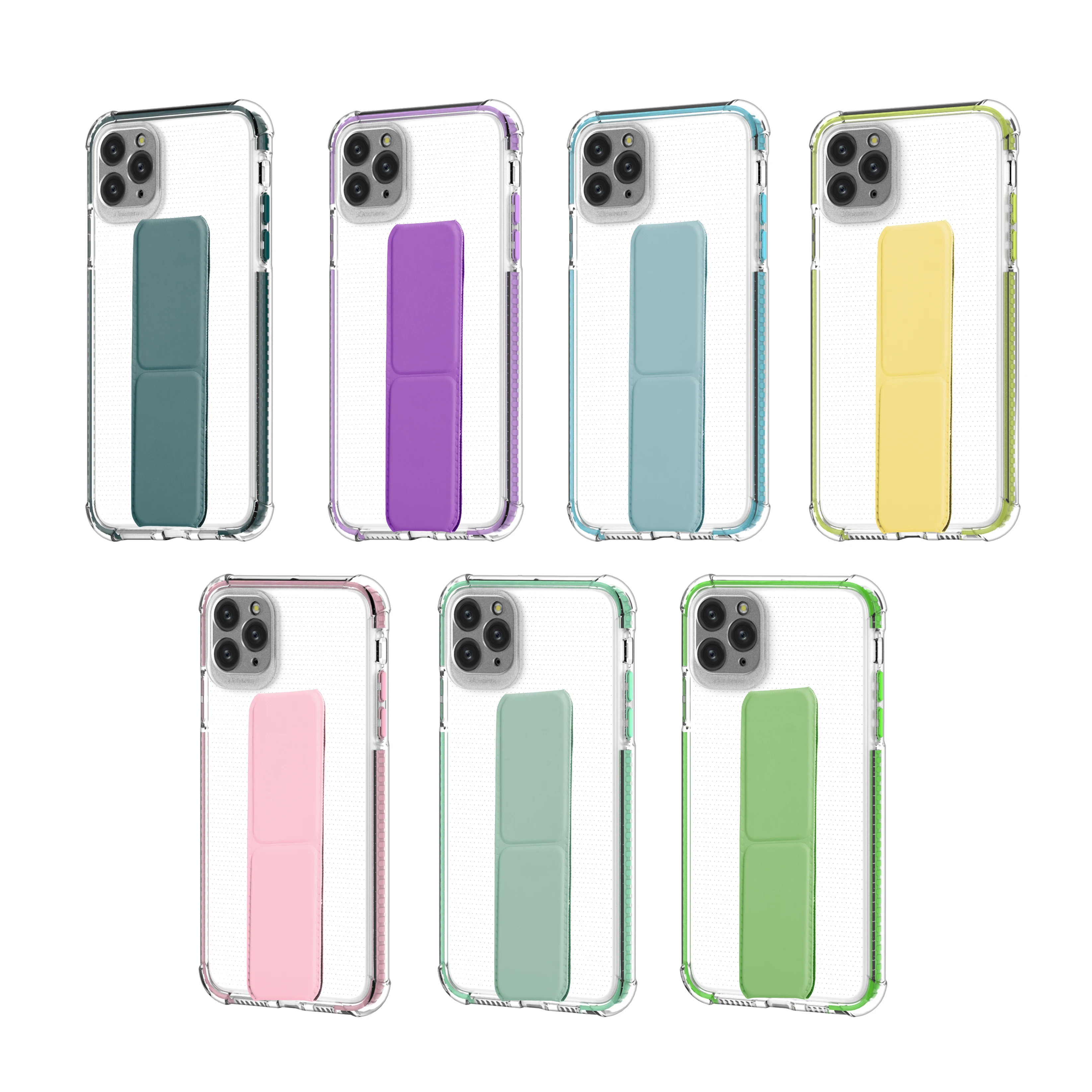

Mobile Phone Bags & Cases For iPhone 12 pro Clear TPU TPE Clear Phone Case For iPhone 11 Double Color