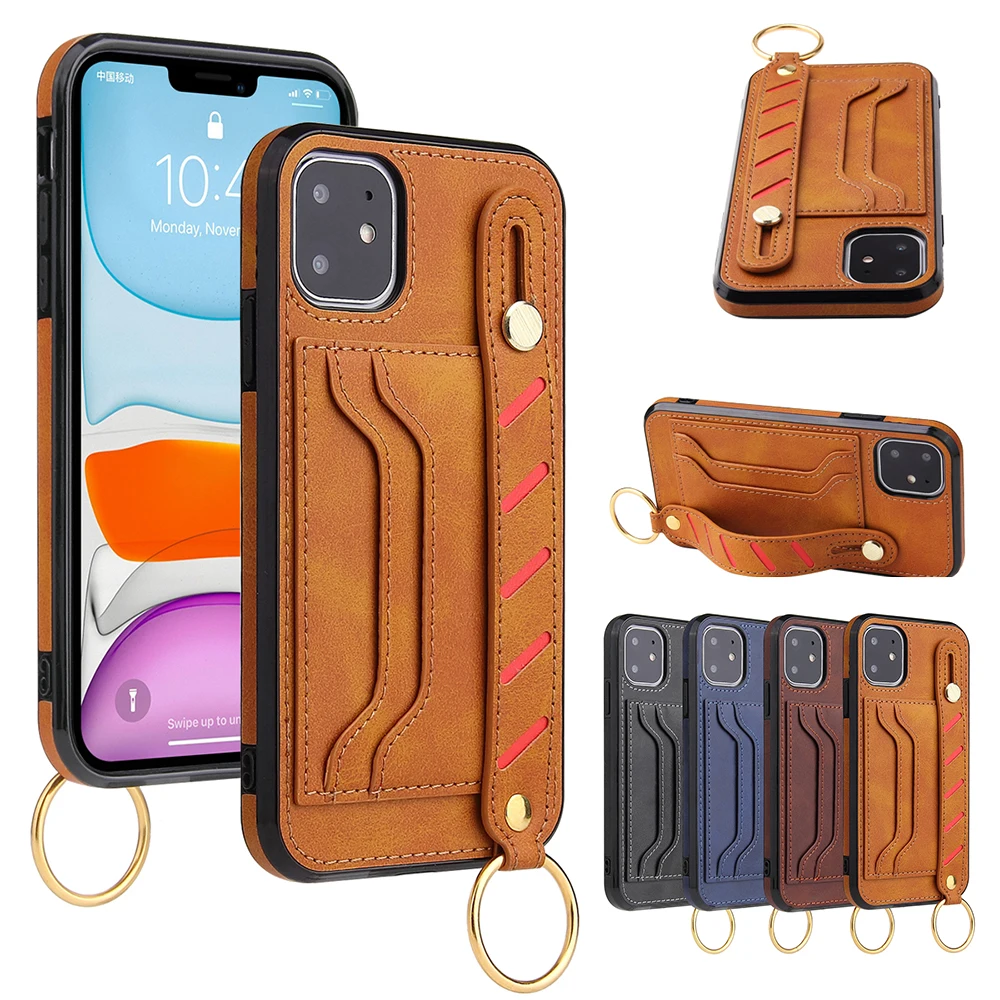 

Tschick Leather Flip Case For iphone 11 Pro MAX Case Wallet Card Slot Phone Cover For iphone 12 6S 7 8 Plus For Samsung S10 Case