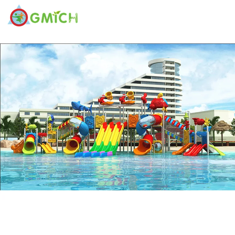 

Popular fiberglass water slide factory slide used with water park multi water games JMQ18170C, As your need