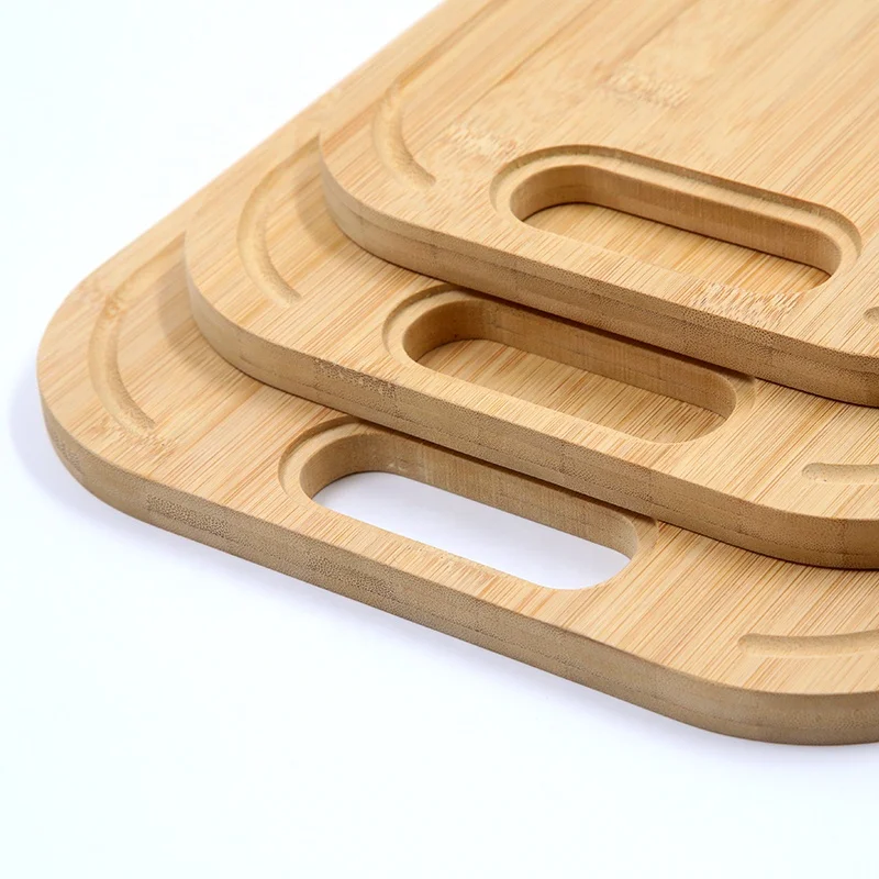

Eco Friendly Natural Custom Logo Kitchen Bamboo Cutting Board For Vegetable Fruit Meat best machine bamboo board