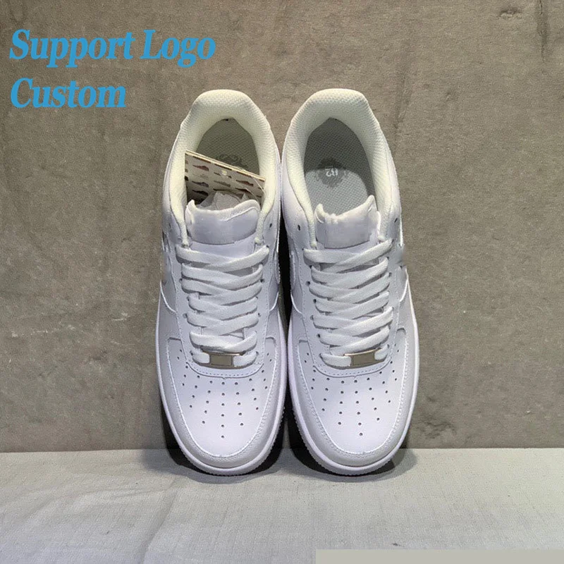 

2021 wholesale custom logo fashion sneakers original brand white casual shoes for men