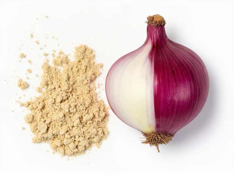 How Much Onion Powder Equals 1 Onion: Exact Conversion Guide
