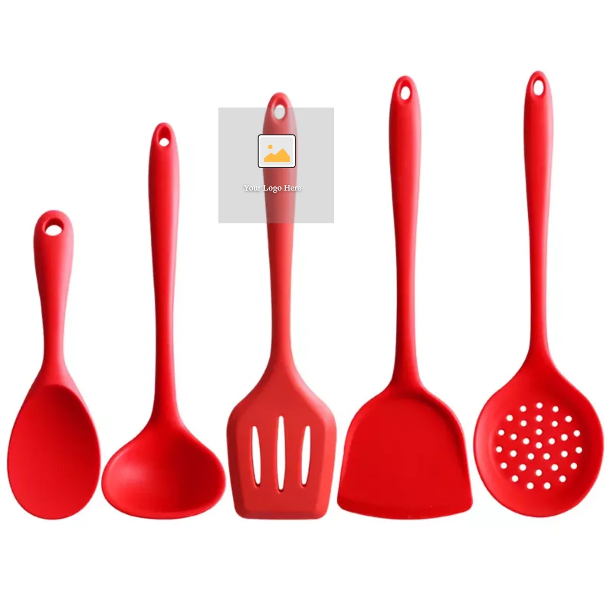 silicone turner spatula set