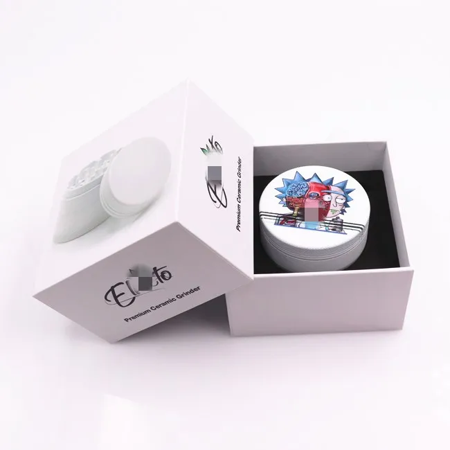 

wholesale Excellent quality herb grinder zinc grinder 2021 Fashion design 55mm grinder, Mix colors