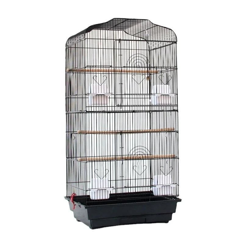 

Portable PET display bird cage iron wire Parrot Aviary Coop Pet Parrot Cage breeding Cage, Picture shows