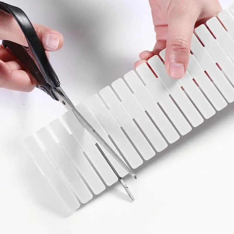 

Adjustable Plastic Drawer Divider DIY Storage Shelves Household Free Combination Partition Board Space-saving Division Tools