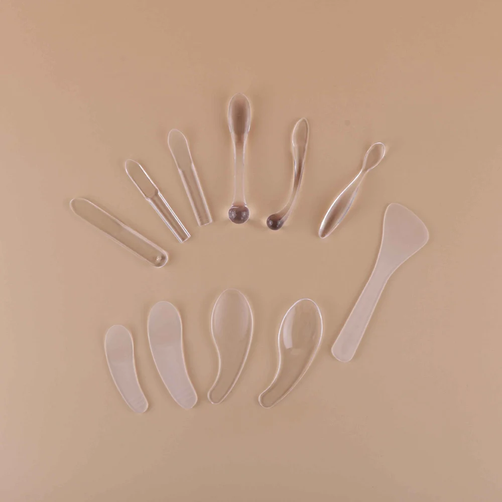 

Cream Spatula Plastic Sample Cosmetic Spoon For Cosmetic Jar, cosmetic spatula