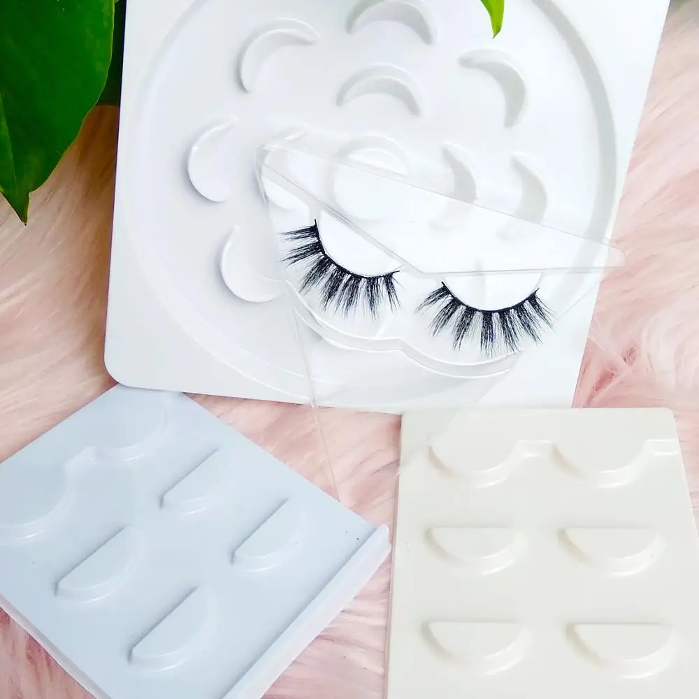 Wholesale Private Label White Empty Plastic Trays Custom Transparent