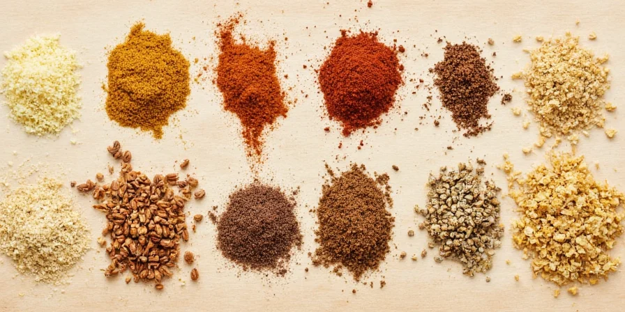 Comparison of different spice-infused vinaigrettes