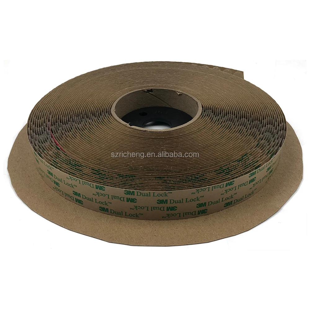 

3M SJ4570 dual lock clear tape adhesive fastener nylon tape size 1in x 1meter single sided tape