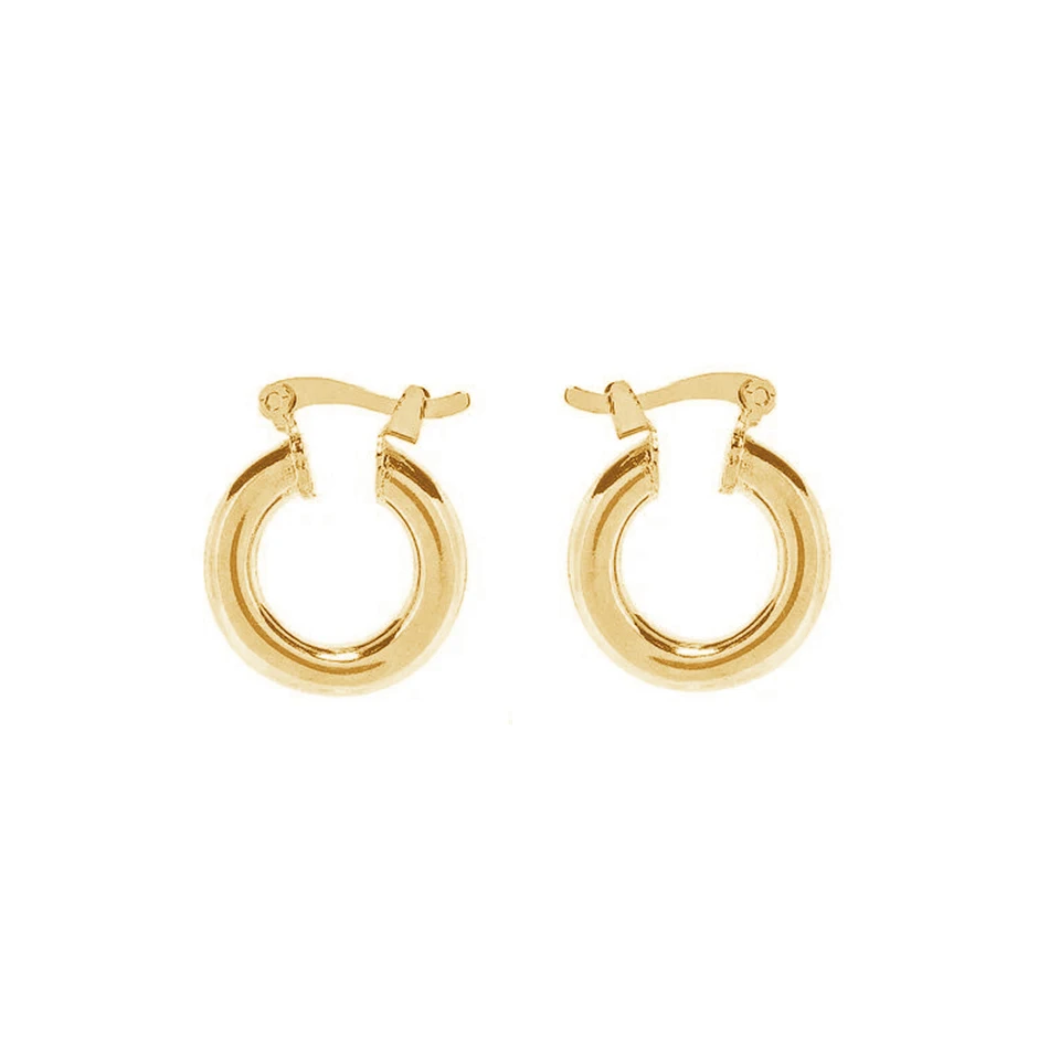 

gold jewelry manufacturers 925 sterling silver minimalist earrings 18k gold plated small ravello hoop earrings