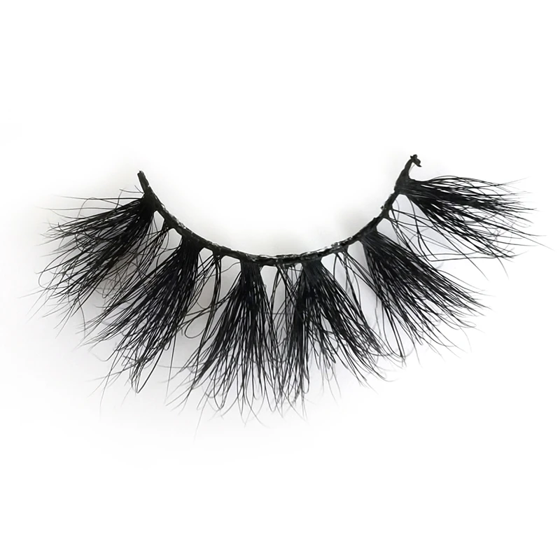 

25mm Mink Eyelashes Private Label Custom Eyelash Packaging Box 3D Mink Lashes Wholesale Vendor