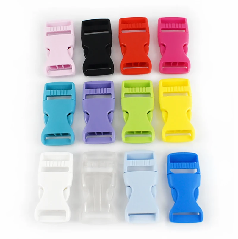 

Deepeel BF240 15/20/25/32mm Colorful Backpacks Bag Strap Adjustment Buckle Pet Collar Plastic Side Release Buckles