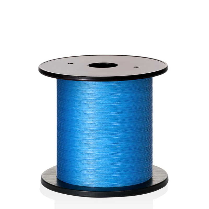 

New Style High Quality 300m 8 Strand Pe Braided Color Coating Fishing Line Polyester Yarn