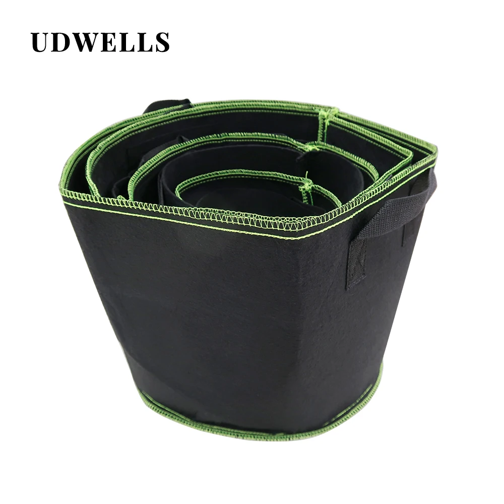

Custom Fabric Plant Pots Grow Bags For Tomatoes Blueberry, Black , white or customized