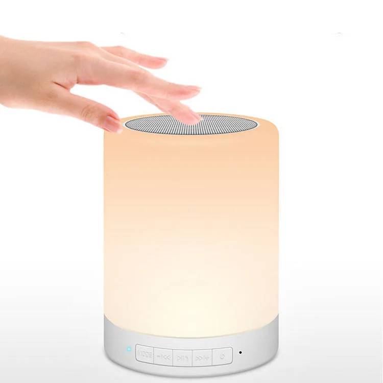 

2019 NEW Wholesaling Portable Sensitive Colorful Lighting lamp S66 wireless Blue Tooth Speaker, Multi