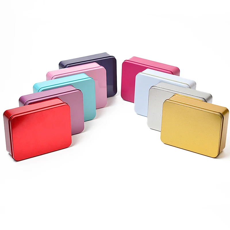 

2023 new arrivals custom Rectangular round square Brow Soap Tin / Brows Soap Tins / Mint metal tin boxes container