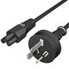 China manufacture OEM 3 pin au plug 18awg pvc power cable c5 c6 connector kettle ac power cord wire australia