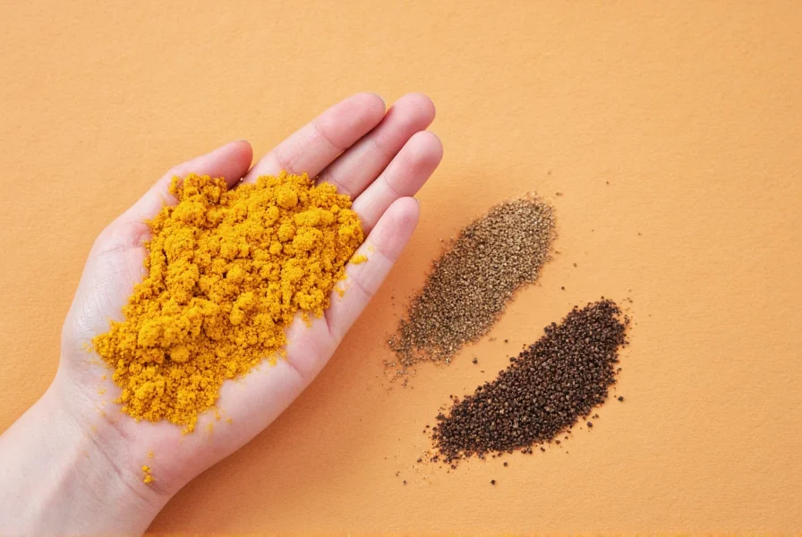 tumeric and black pepper