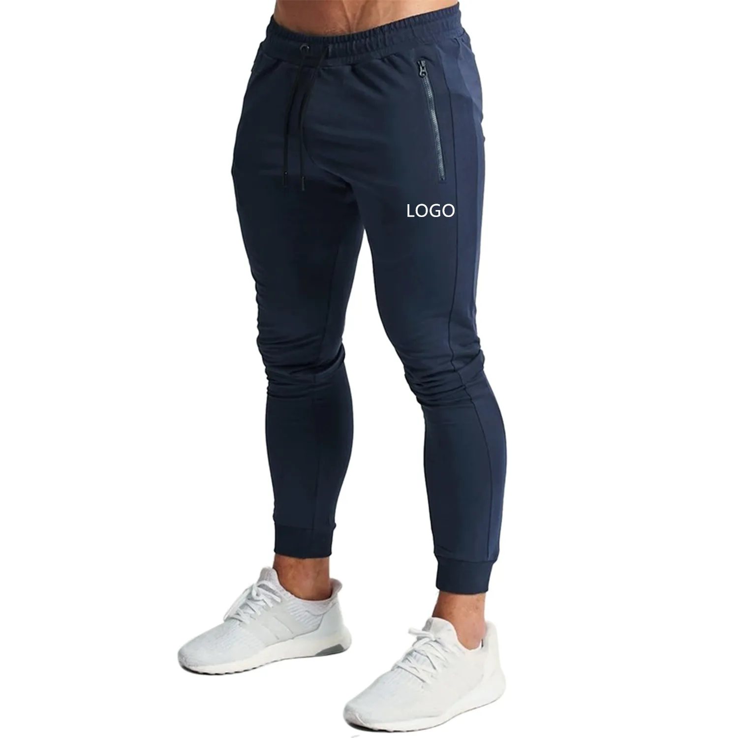 

Custom High Waist Sport Jogger Elastic Wholesale Athletic Wear Cotton Trackpants Spandex Sweat Pants For Men