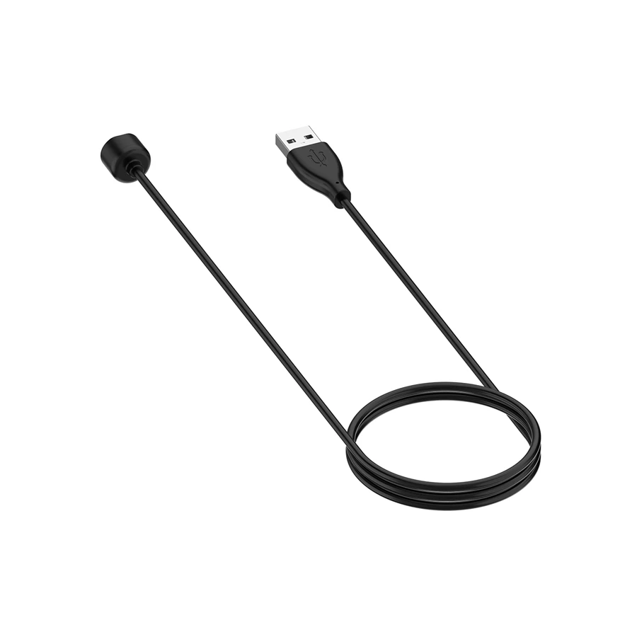 

1.65FT 50CM USB Magnetic Charger for Xiaomi Mi Band 6 Band5 Magnet Fast Charging Cable, Black