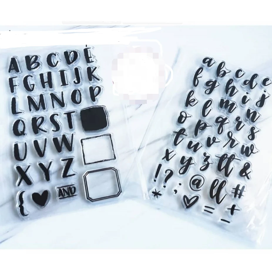 

2pc/set cake mold letter alphabet stamps stamp embosser cookie cutter decorating tools fondant