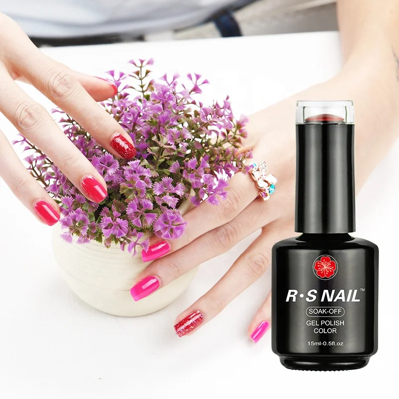 

308 color RS nail hot sale in aliexpress free samples famous Nail Arts design gel polish