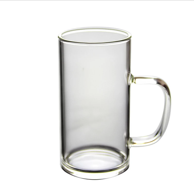 

OEM Factory Wholesale Glass Coffee Cups Lead Free Dishwasher Safe All-Purpose Tumblers Set of 6 Clear Glass Coffee Tea, Transparent clear