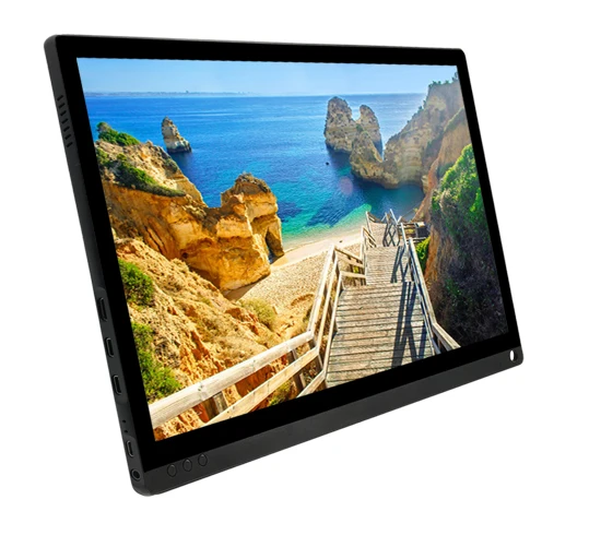 

usb wireless touchscreen lcd laptop monitor portable 1080P 4k touch 15.6 inch type c usb desklab portable monitor