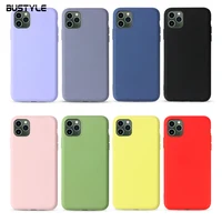 

Luxury Quality Liquid Silicone Phone Case for iPhone 11 Pro Max Original Soft Candy Colors For iPhone Cases Apple XR XS 8 Plus