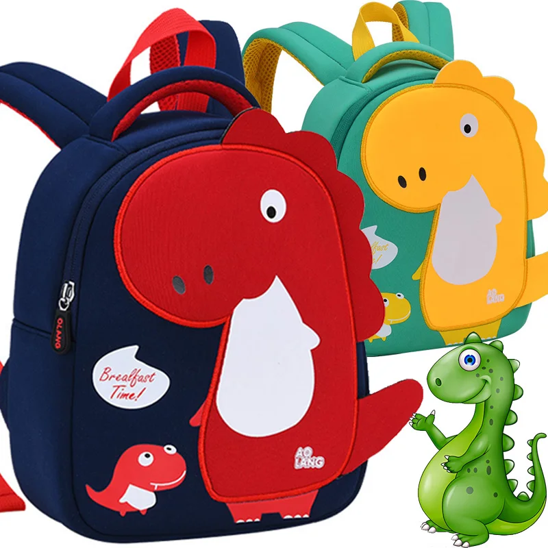 

Birthday gift cute 3D Cartoon Neoprene SBR Material Kids School Bag, Astronaut,rabbit,dinosaurs, frogs