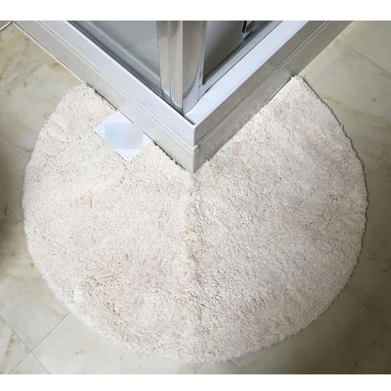 

Microfibre Non Slip Circular Corner Shower Mat W90cm