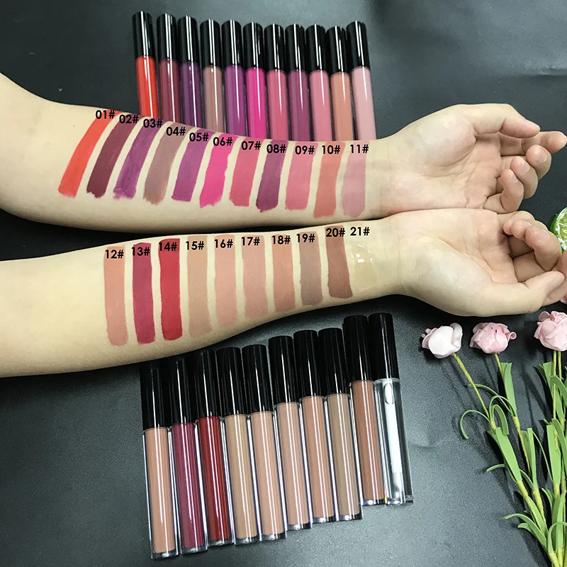 

wholesale cosmetics set vegan private label lipstick matte