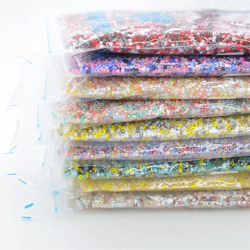 

100Grams Mixed Colors Delica Beads Original Japan TOHO Glass Seed Beads for Jewelry Making