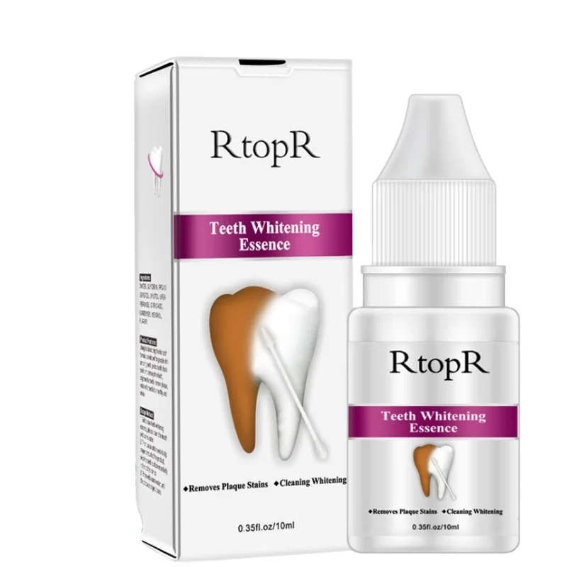 

RtopR Teeth Whitening Essence Removes Plaque Stains ,Cleaning Whitening Dental oral whitening essence daily use effective