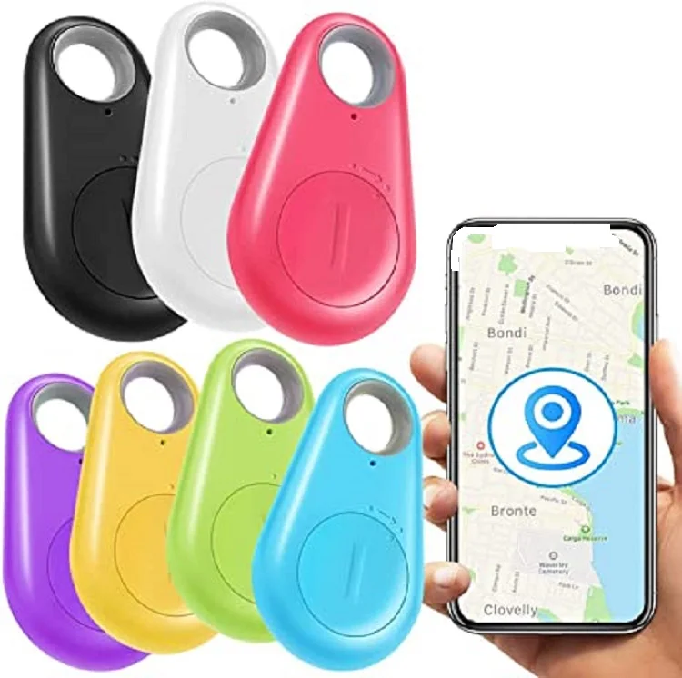 

Mini dog gps tracking device key finder locator Round Hidden Small Portable Tracking Intelligent gps tracker pets, Many colors in stock for sale